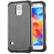 S5 Case, Galaxy S5 Case, Vakoo Armor Tough Raised Edge High Impact Silicone Bumper Slim Fit Case for Samsung Galaxy S5 – Black