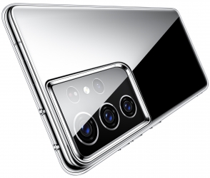 Vakoo Clear Series Phone Case Compatible with Samsung Galaxy S21 Ultra 5G Case Transparent