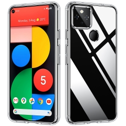 Vakoo Silicone Transparent Case Mobile Phone Case for Google Pixel 5A