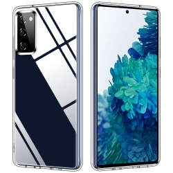 Vakoo Silicone Transparent Mobile Phone Case for Samsung Galaxy S20 FE Case - Clear