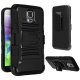 VAKOO Samsung Galaxy S5 Case Heavy Duty Rugged Soft Silicone Dual Layer Holster Armor Case