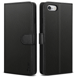Vakoo Wallet Series Phone Case for iPhone 6/iPhone 6S - Black