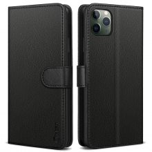 Vakoo Wallet Series Phone Case for iPhone 11 Pro Max - Black