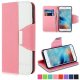 Vakoo [Wallet Series] iPhone 6s Case [TPU Back] [Magnetic Closure][Card Slots][Hand Strap] Flip PU Leather Cover Stand Case for Apple iPhone 6s 6(Pink)
