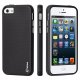 iPhone 5 Case,iPhone 5S Case,Vakoo [Armor Textured] Dual Layer Slim Fit [Rugged Defender] [Shock Absorption] Protective Case for for Apple iPhone 5/5S/SE (Black)