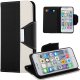 VAKOO Double Colors Leather Wallet Case Cover for iPhone 6Plus/6S Plus