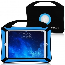 Vakoo iPad Mini 4 Case, iPad Mini 4 Kids Proof Shockproof Drops Protection Soft Silicone Heavy Duty Handle Cover Case for Apple iPad Mini 4 (Blue)